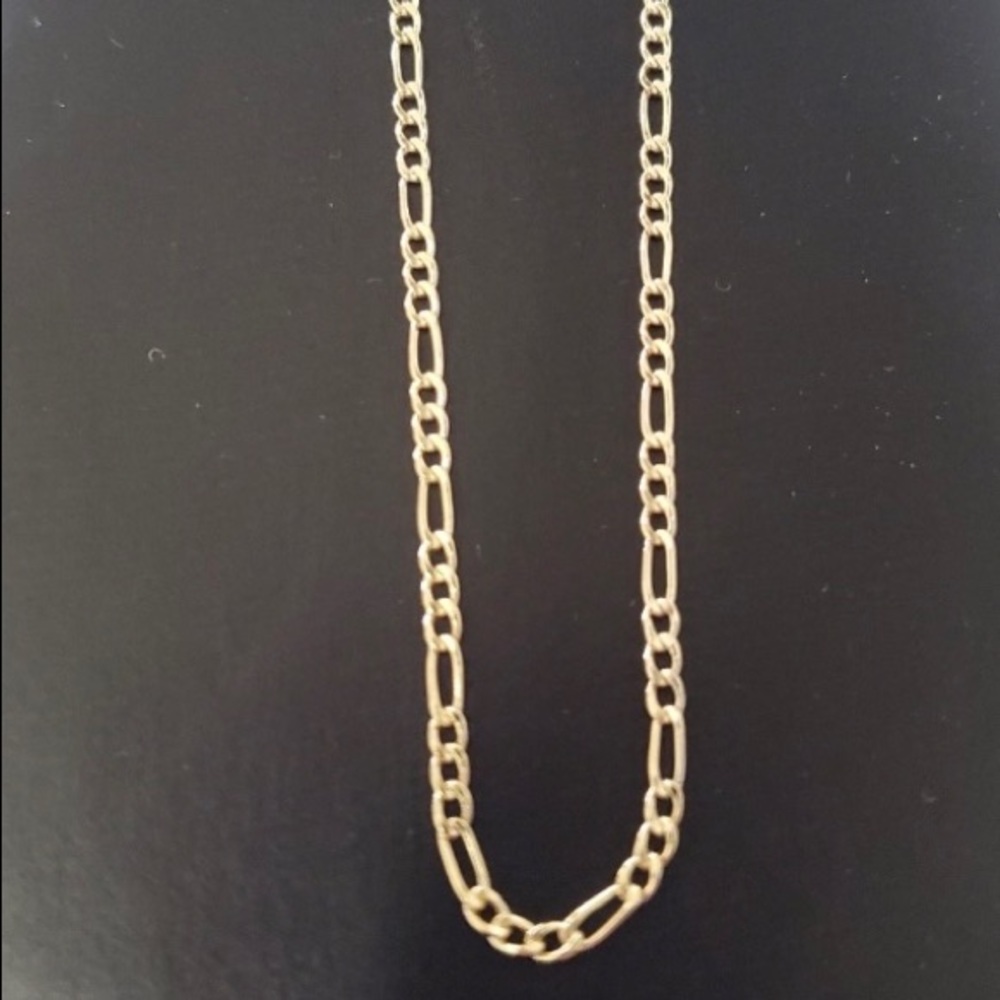 10k gold necklace 22 inch